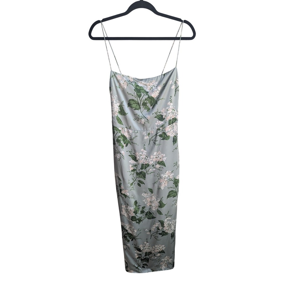 Reformation silk maxi dress size 8 Frankie Tea Garden floral - Picture 6 of 13